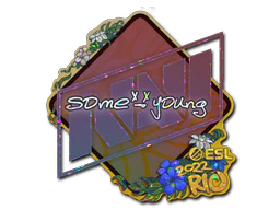 Sticker | sdy (Glitter) | Rio 2022