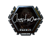 Sticker | f0rest (Foil) | London 2018 image