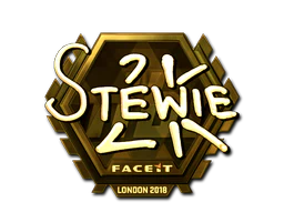 Sticker | Stewie2K (Gold) | London 2018 image