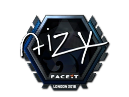 Sticker | aizy (Foil) | London 2018 image