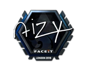 Sticker | aizy (Foil) | London 2018 image