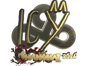 Sticker | ICY (Gold) | Shanghai 2024 image