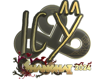 Sticker | ICY (Gold) | Shanghai 2024 image