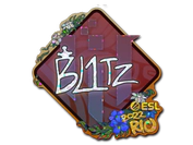 Sticker | bLitz (Glitter) | Rio 2022 image