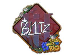 Sticker | bLitz (Glitter) | Rio 2022 image