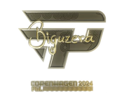 Sticker | biguzera (Gold) | Copenhagen 2024 image