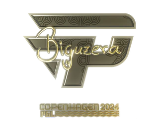 Sticker | biguzera (Gold) | Copenhagen 2024