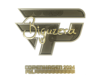 Sticker | biguzera (Gold) | Copenhagen 2024 image