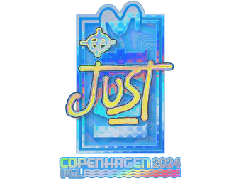 Sticker | JUST (Holo) | Copenhagen 2024 image