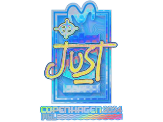 Sticker | JUST (Holo) | Copenhagen 2024