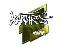 Sticker | XANTARES (Foil) | Boston 2018 image