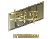 Sticker | b1t (Gold) | Copenhagen 2024 image