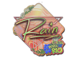 Sticker | rain (Holo) | Rio 2022 image