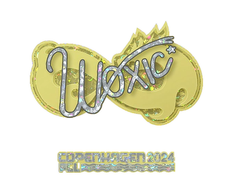 Sticker | woxic (Glitter) | Copenhagen 2024 image