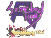 Sticker | somebody (Holo) | Shanghai 2024 image