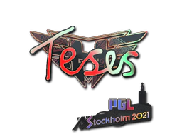 Sticker | TeSeS (Holo) | Stockholm 2021 image