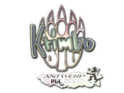 Sticker | Krimbo (Holo) | Antwerp 2022 image