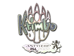 Sticker | Krimbo (Holo) | Antwerp 2022 image