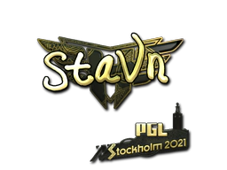 Sticker | stavn (Gold) | Stockholm 2021 image