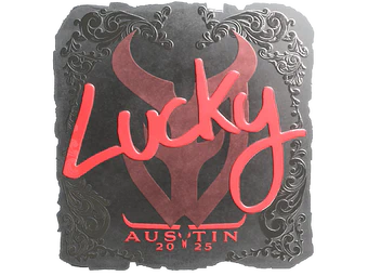 Sticker | Lucky (Foil) | Austin 2025 image