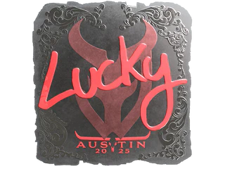 Sticker | Lucky (Foil) | Austin 2025