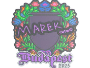 Sticker | Marek (Embroidered) | Budapest 2025 image