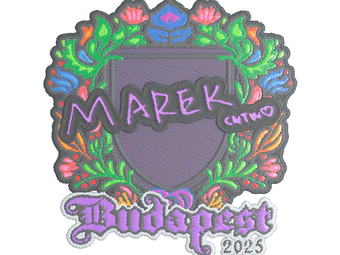 Sticker | Marek (Embroidered) | Budapest 2025 image