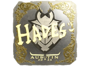 Sticker | hades (Gold) | Austin 2025 image