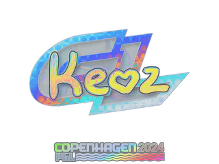 Sticker | Keoz (Holo) | Copenhagen 2024