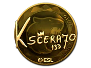 Sticker | KSCERATO (Gold) | Katowice 2019 image