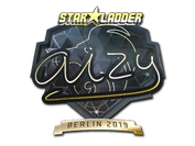 Sticker | aizy (Gold) | Berlin 2019 image