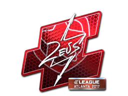 Sticker | Zeus (Foil) | Atlanta 2017