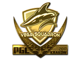 Sticker | Vega Squadron (Gold) | Krakow 2017 image