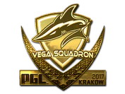 Sticker | Vega Squadron (Gold) | Krakow 2017 image
