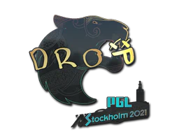 Sticker | drop (Holo) | Stockholm 2021 image