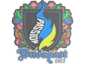 Sticker | Passion UA (Embroidered) | Budapest 2025 image