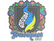Sticker | Passion UA (Embroidered) | Budapest 2025 image
