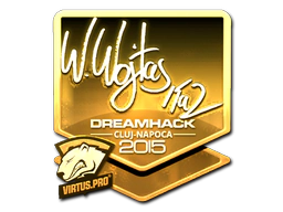 Sticker | TaZ (Gold) | Cluj-Napoca 2015 image