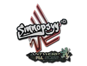 Sticker | sinnopsyy | Antwerp 2022 image