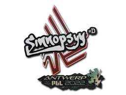 Sticker | sinnopsyy | Antwerp 2022 image