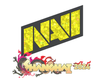 Sticker | Natus Vincere (Glitter) | Shanghai 2024 image