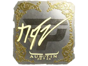 Sticker | NQZ (Gold) | Austin 2025 image