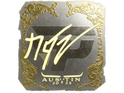 Sticker | NQZ (Gold) | Austin 2025 image