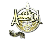 Sticker | ANNIHILATION (Gold) | Paris 2023 image