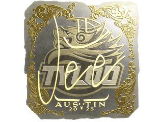 Sticker | Jee (Gold) | Austin 2025