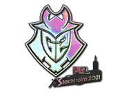 Sticker | G2 Esports (Holo) | Stockholm 2021 image