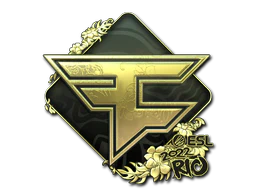 Sticker | FaZe Clan (Gold) | Rio 2022 image