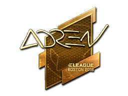 Sticker | AdreN (Gold) | Boston 2018 image