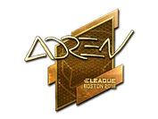 Sticker | AdreN (Gold) | Boston 2018 image
