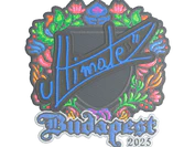 Sticker | ultimate (Embroidered) | Budapest 2025 image